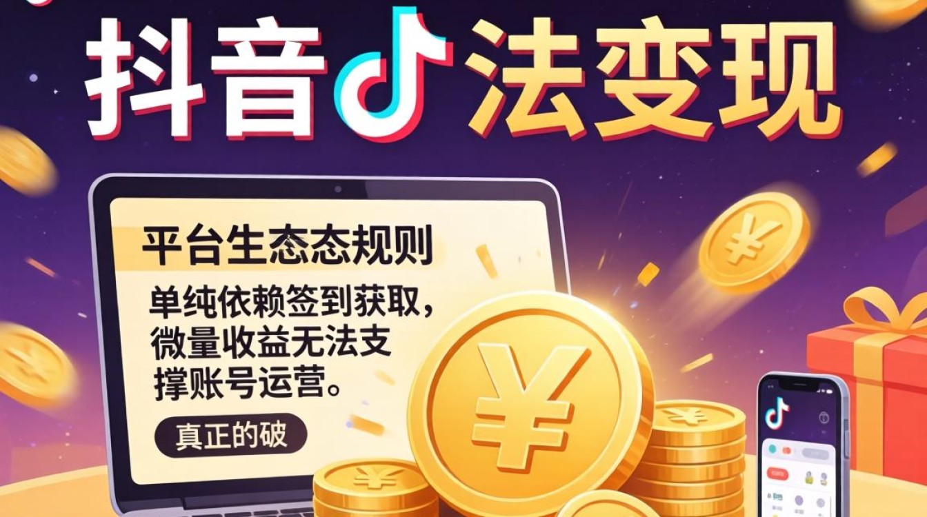 抖音签到金币怎么没有用