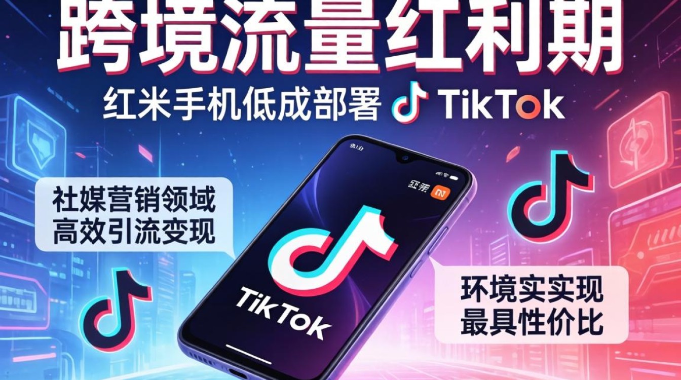 红米手机装tiktok引流变现技巧