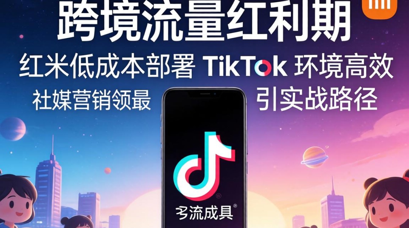 红米手机装tiktok引流变现技巧