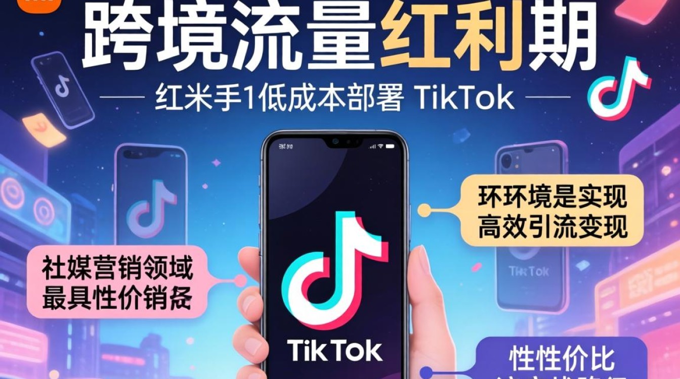 红米手机装tiktok引流变现技巧
