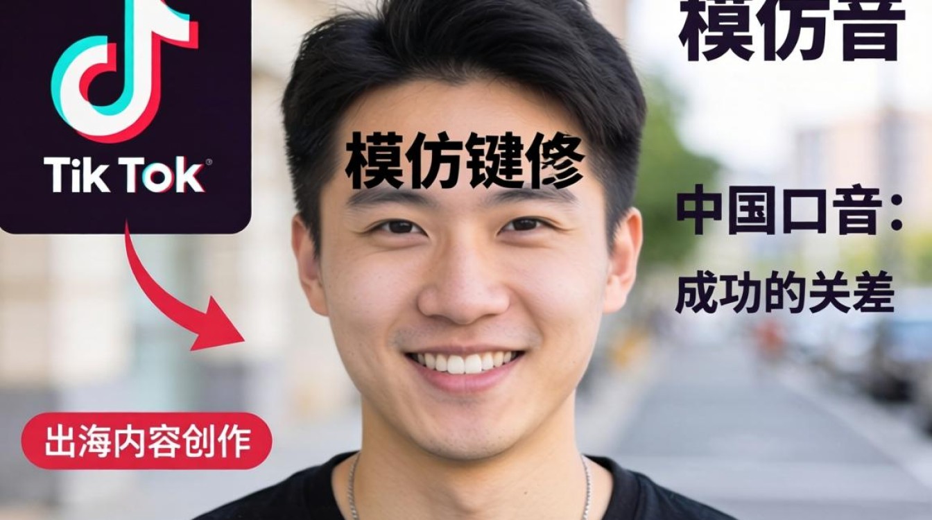 TikTok 上模仿中国口音出海内容创作技巧