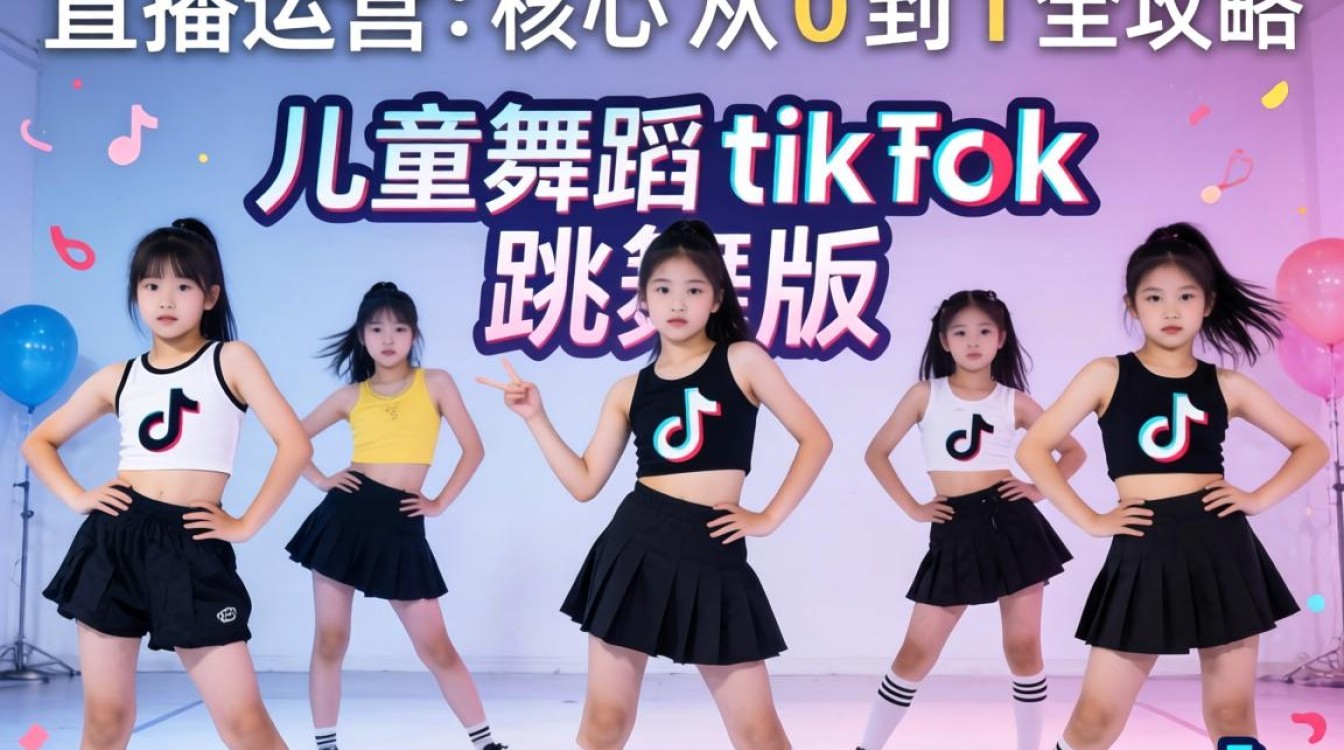 直播运营儿童舞蹈 TikTok 跳舞版从 0 到 1 全攻略