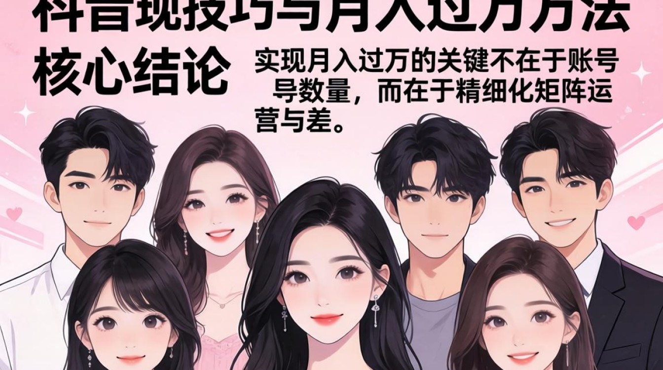 抖音多账号运营变现技巧与月入过万方法