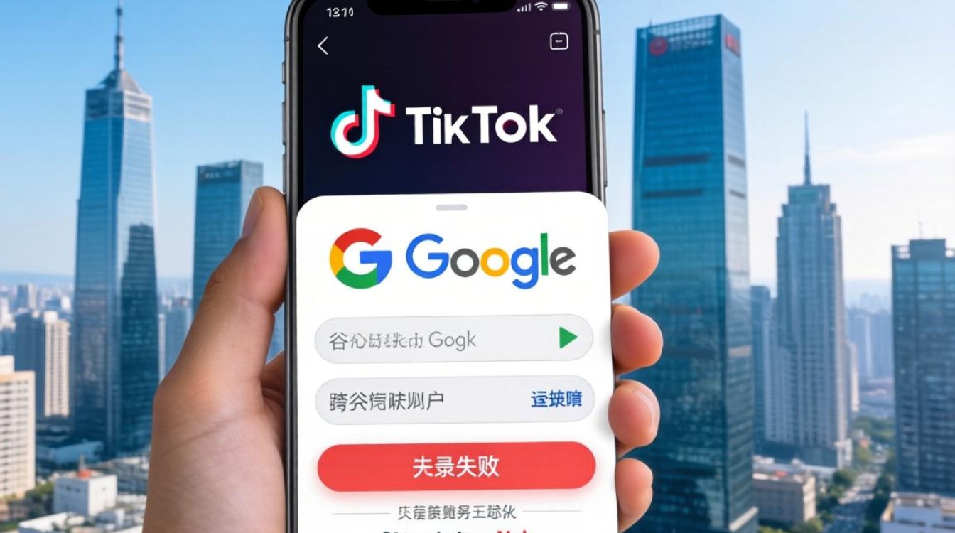 TikTok 谷歌账户登录失败怎么办