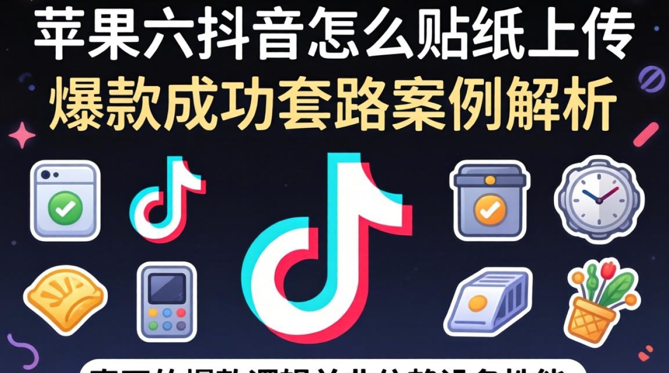 抖音贴纸上传技巧与爆款案例解析