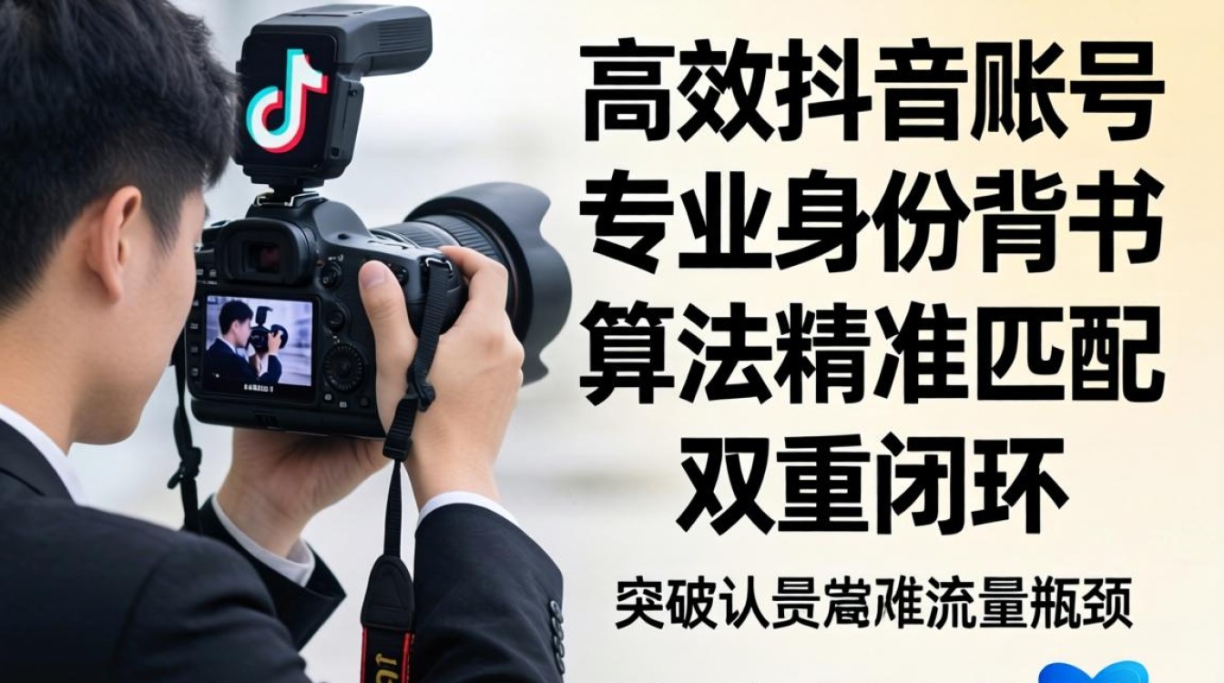 抖音账号认证流程及流量算法分析