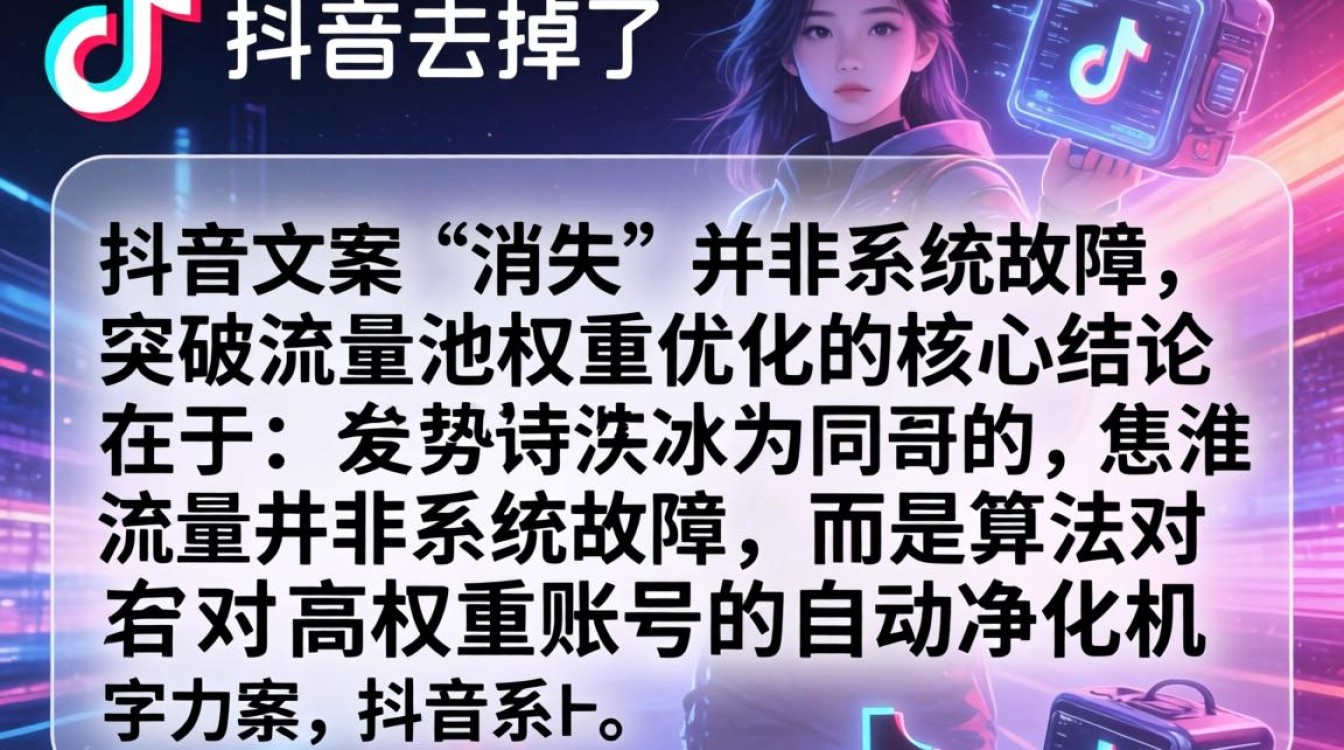 华为抖音怎么把字去掉了