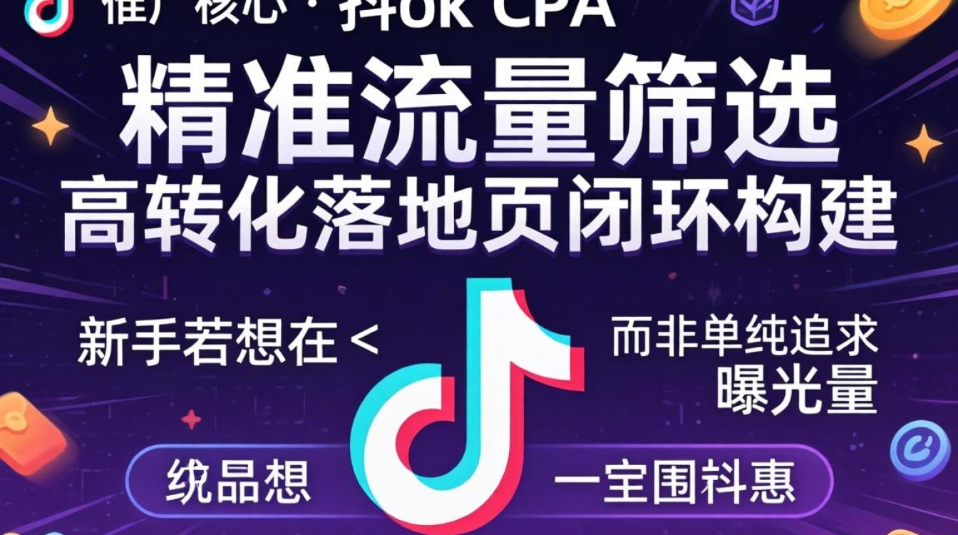 TikTok cpa推广平台运营实操教程新手入门必看