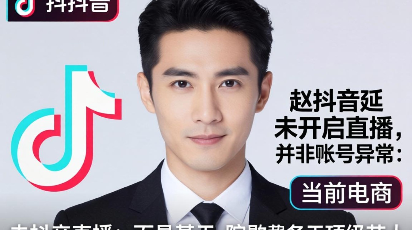 赵又廷怎么没有抖音直播