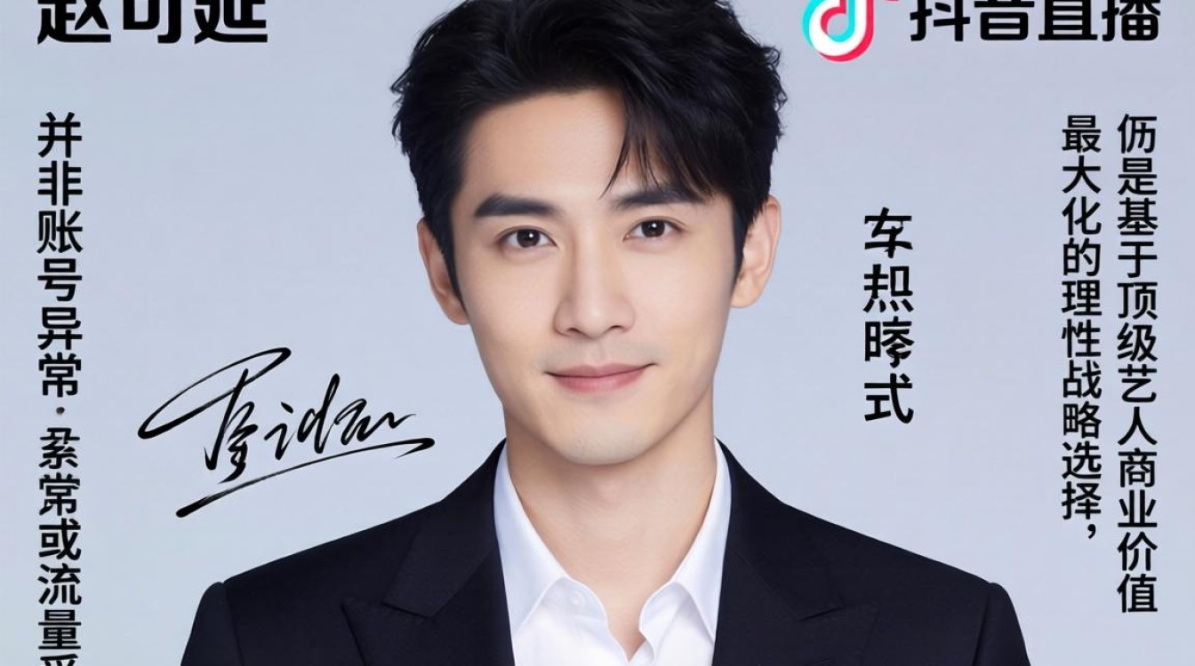 赵又廷怎么没有抖音直播