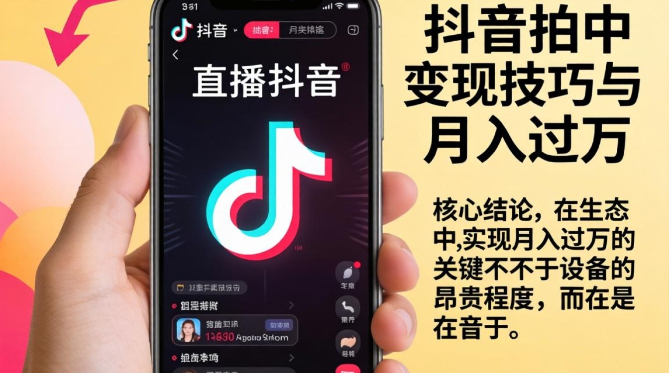 抖音直播变现技巧与月入过万方法