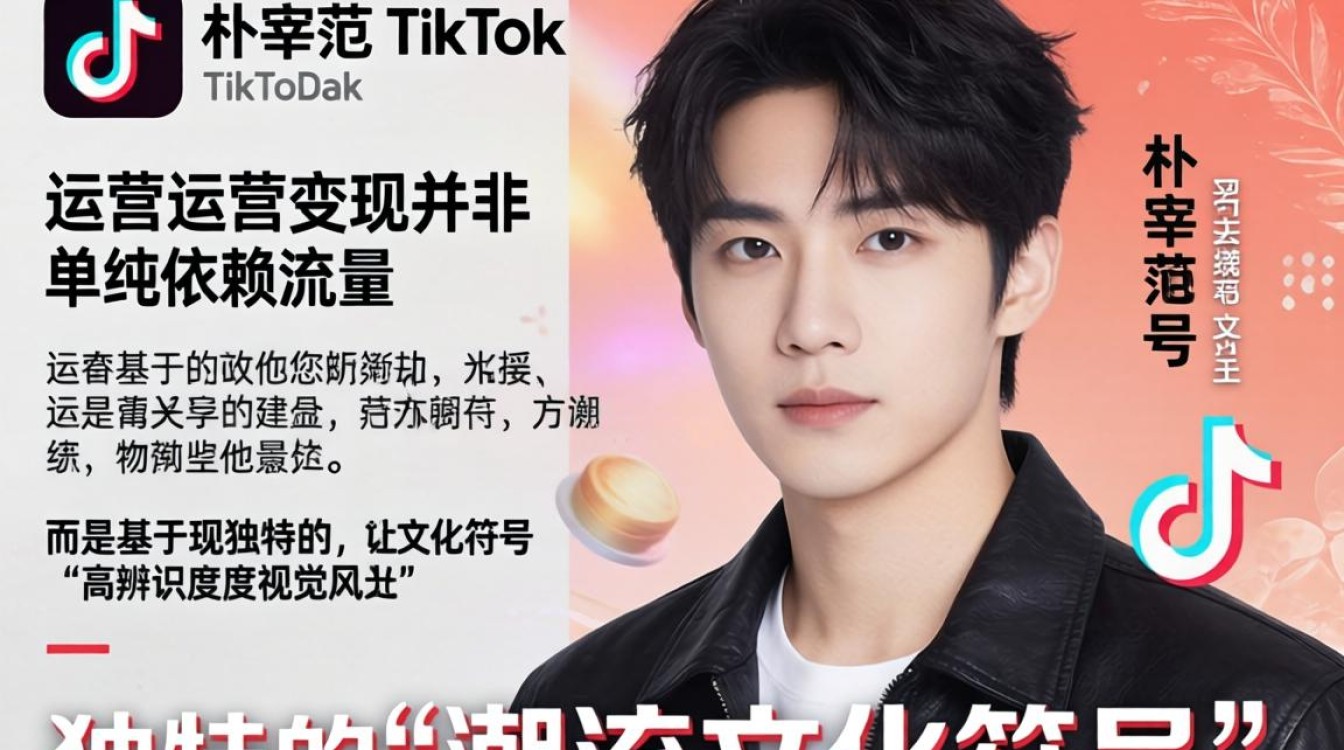 朴宰范tiktok账号如何运营变现