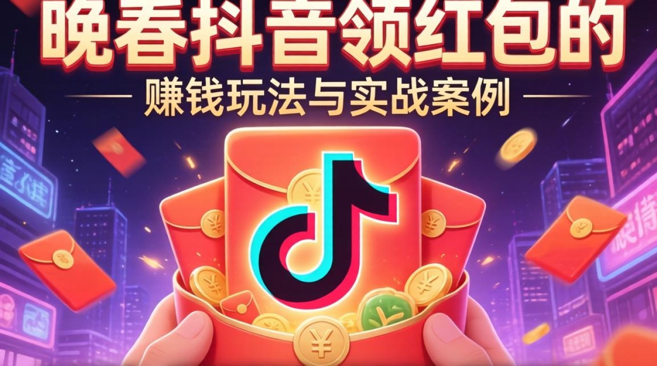 抖音春晚红包领取攻略与赚钱实战