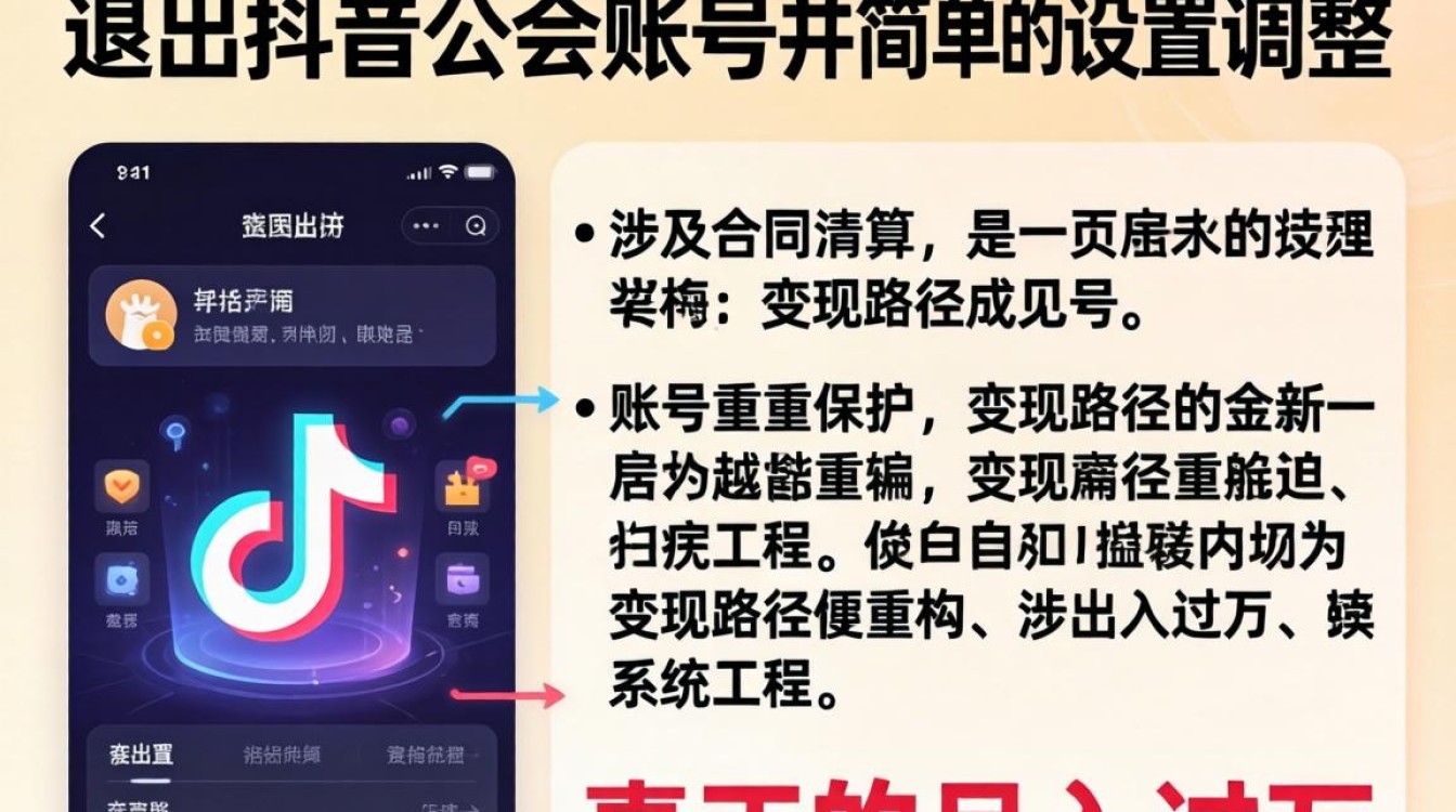 怎么在抖音里退出公会号