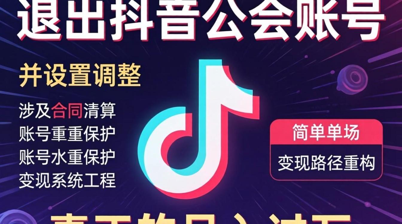 怎么在抖音里退出公会号