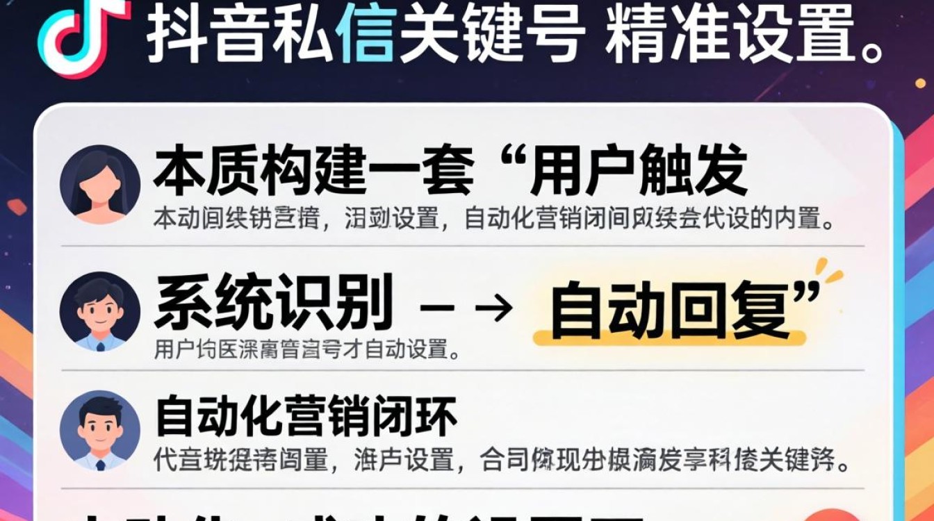 抖音私信关键字怎么设置