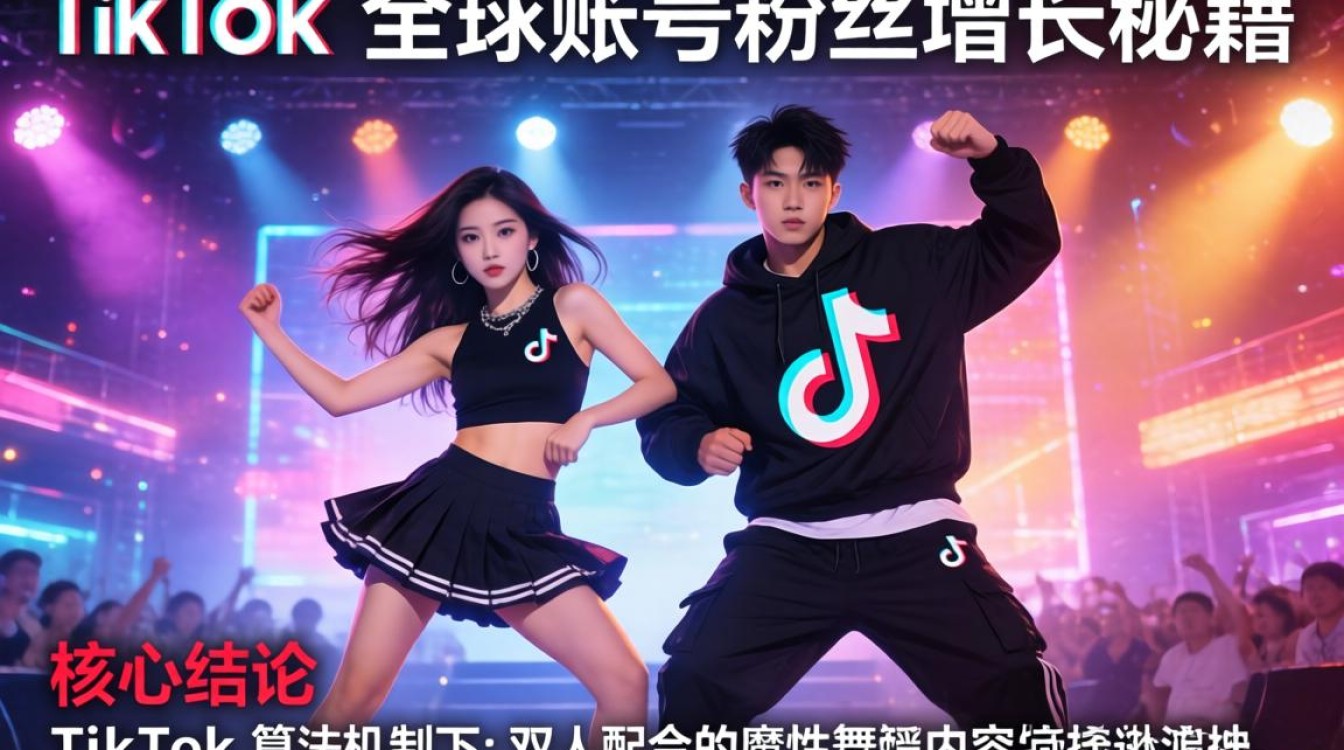 TikTok 魔性舞双人怎么涨粉快