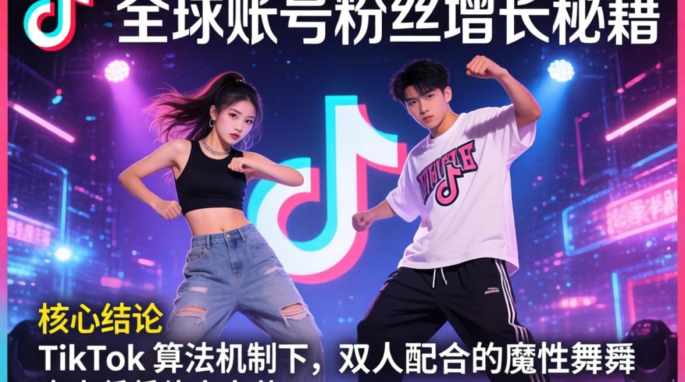 TikTok 魔性舞双人怎么涨粉快