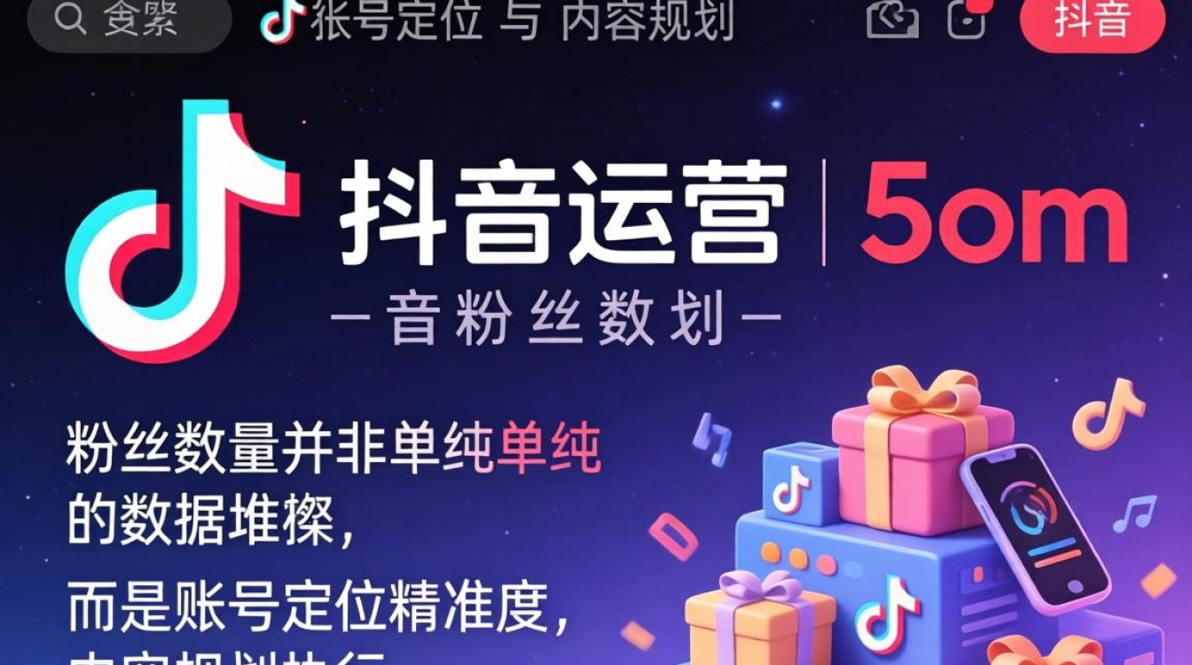 抖音账号定位与内容规划