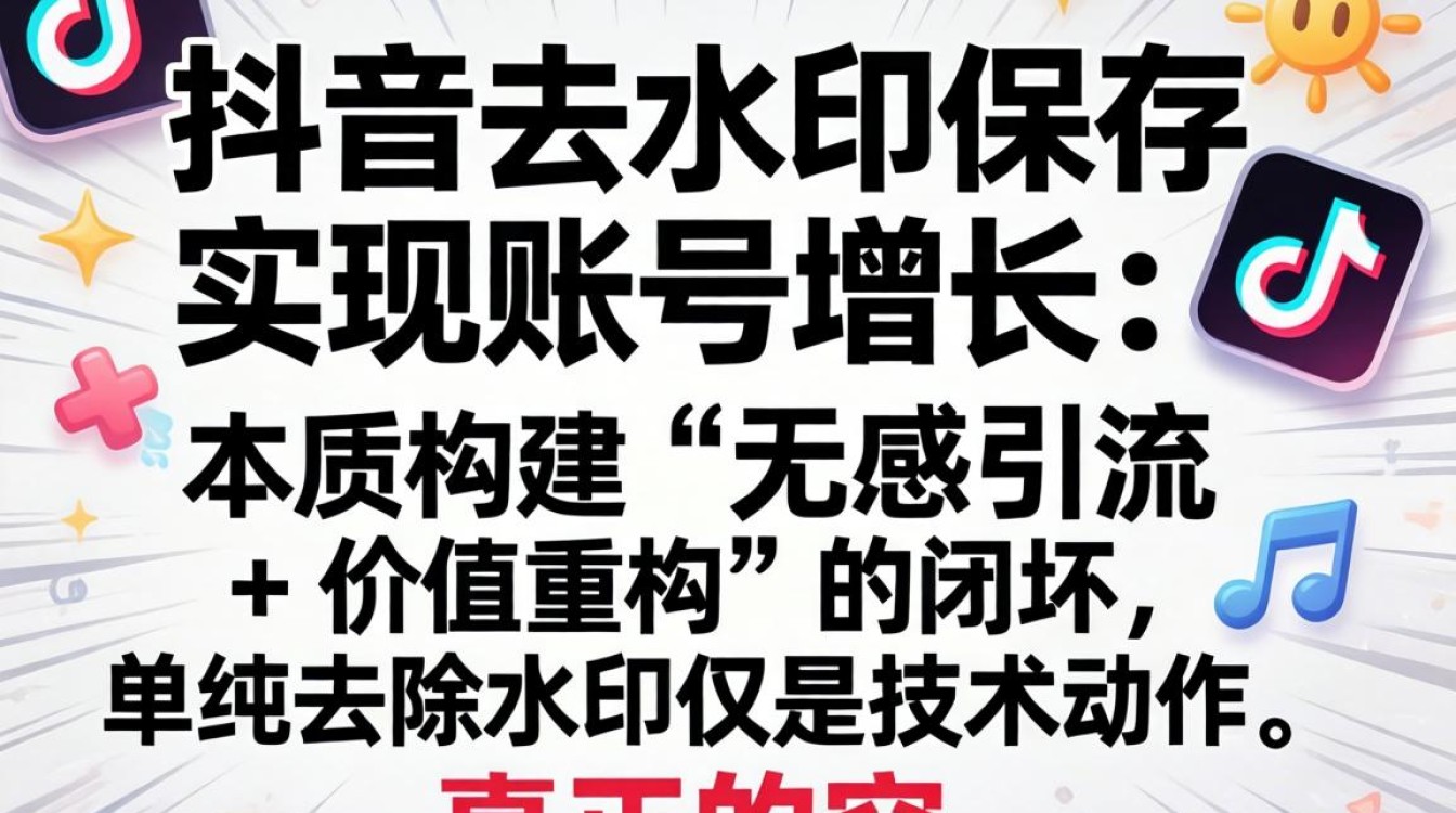 抖音怎么能取消水印保存