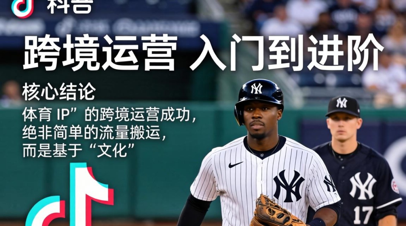 TikTok 和洋基队 跨境运营从入门到进阶