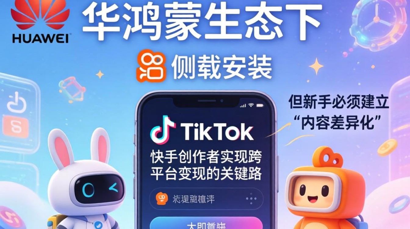 快手华为鸿蒙怎么下载tiktok变现方法新手必看