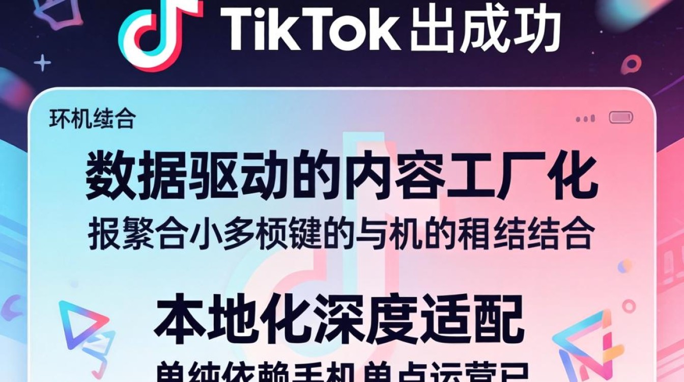 TikTok 批量运营技巧与出海内容创作