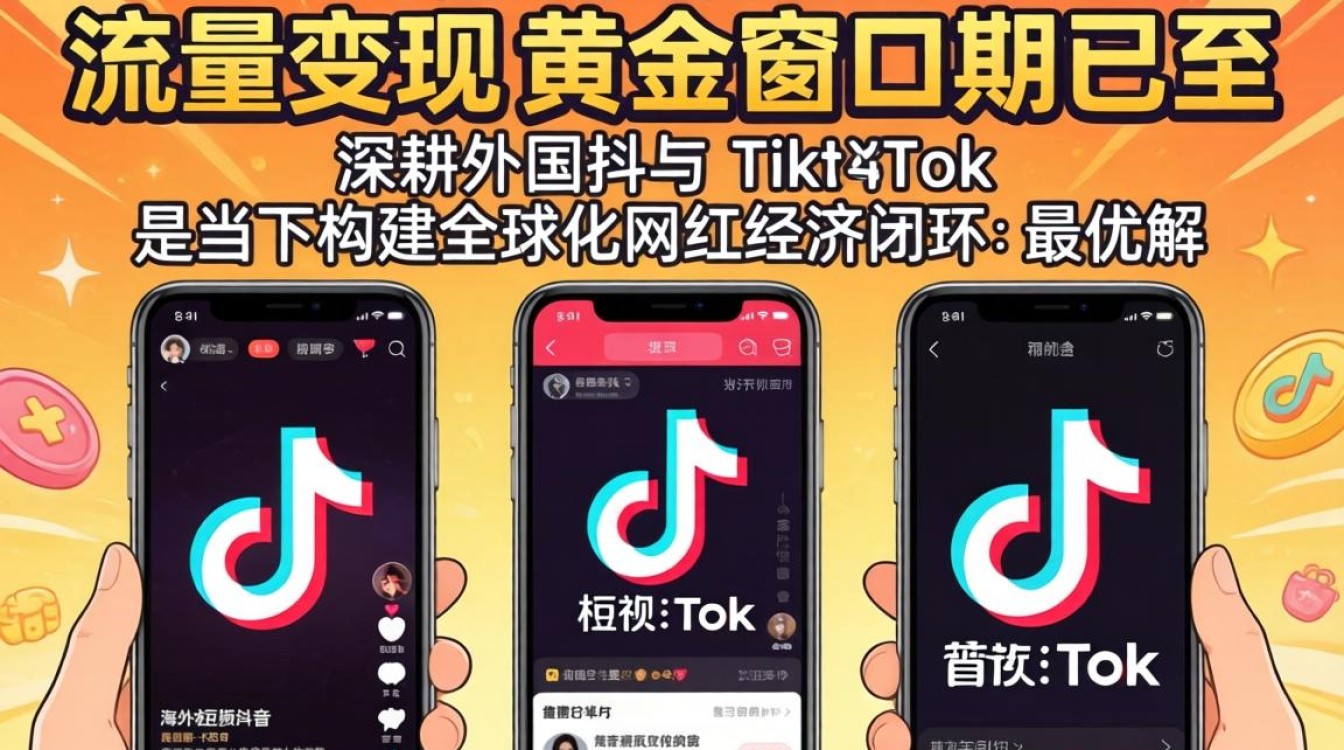 网红经济外国抖音和tiktok如何抓住红利期