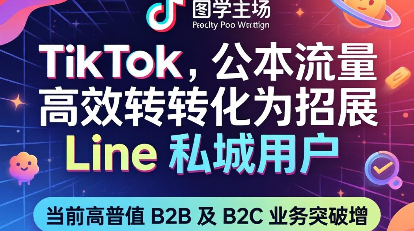 TikTok 给line用户引流 海外市场入局指南