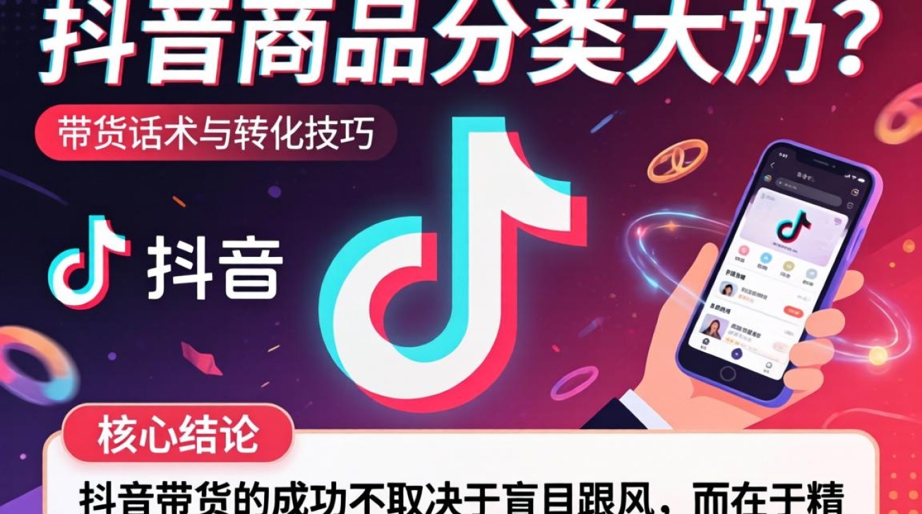 怎么看抖音商品分类大类