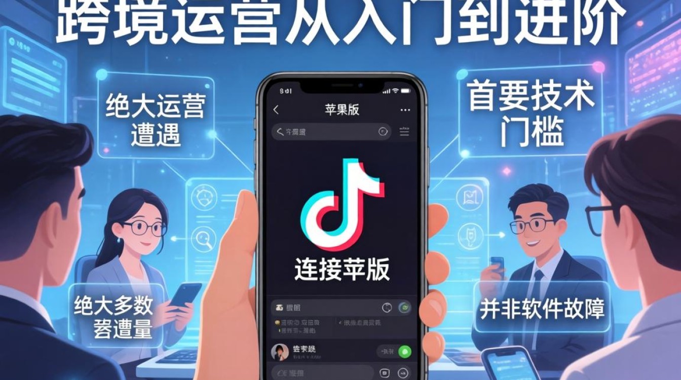 TikTok 苹果版连接黑屏怎么办