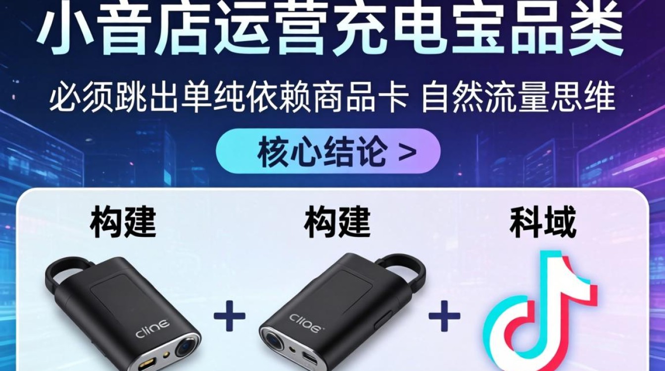 抖音小店怎么卖充电宝