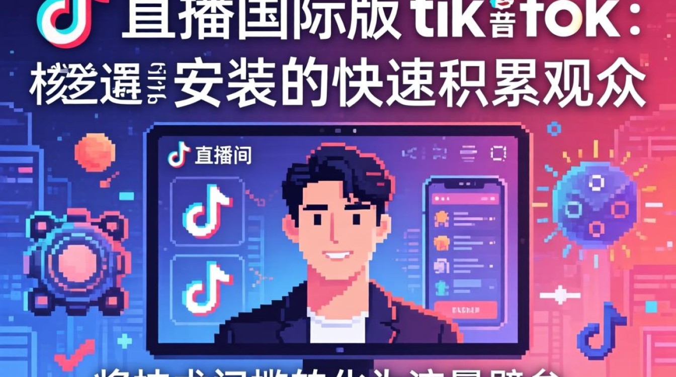 直播引流 国际版tiktok安装 快速积累观众