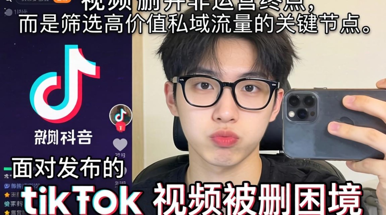 私域流量发布的tiktok视频被删怎么办
