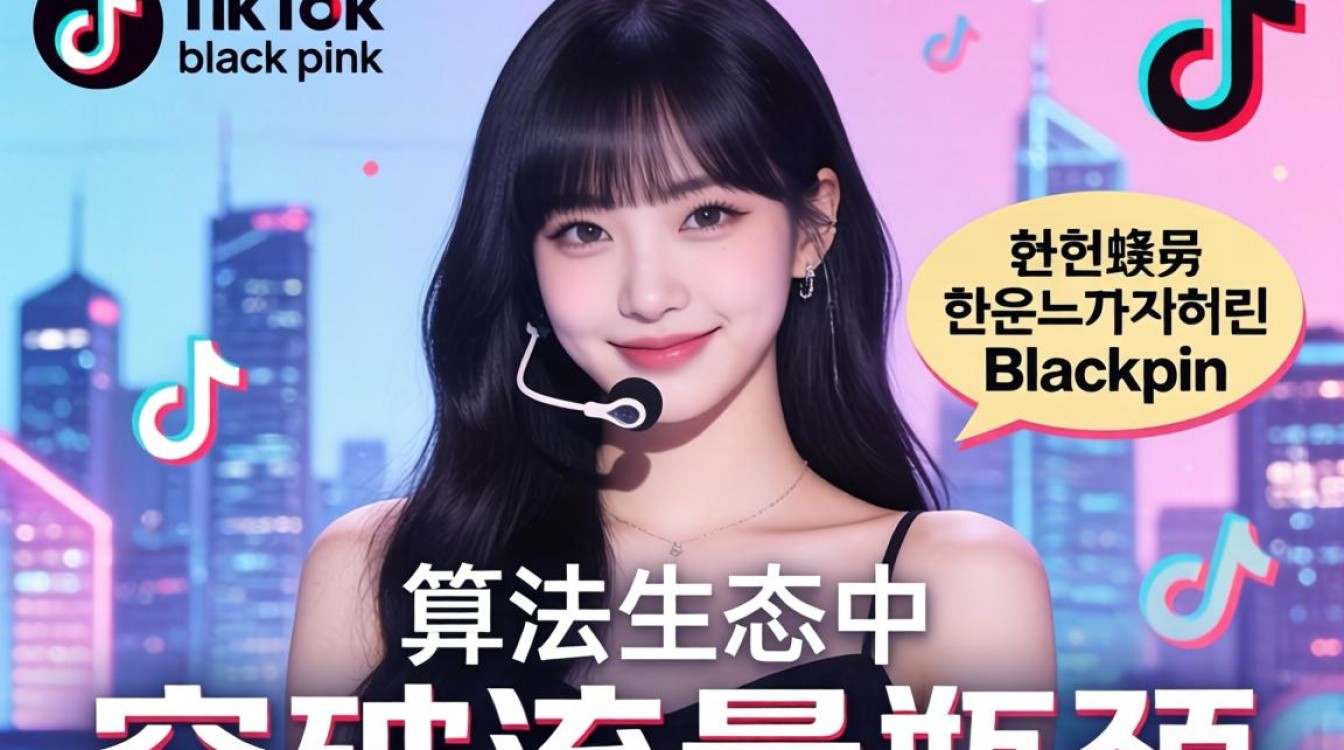 公域获取blackpink在tiktok韩文账号如何突破流量瓶颈