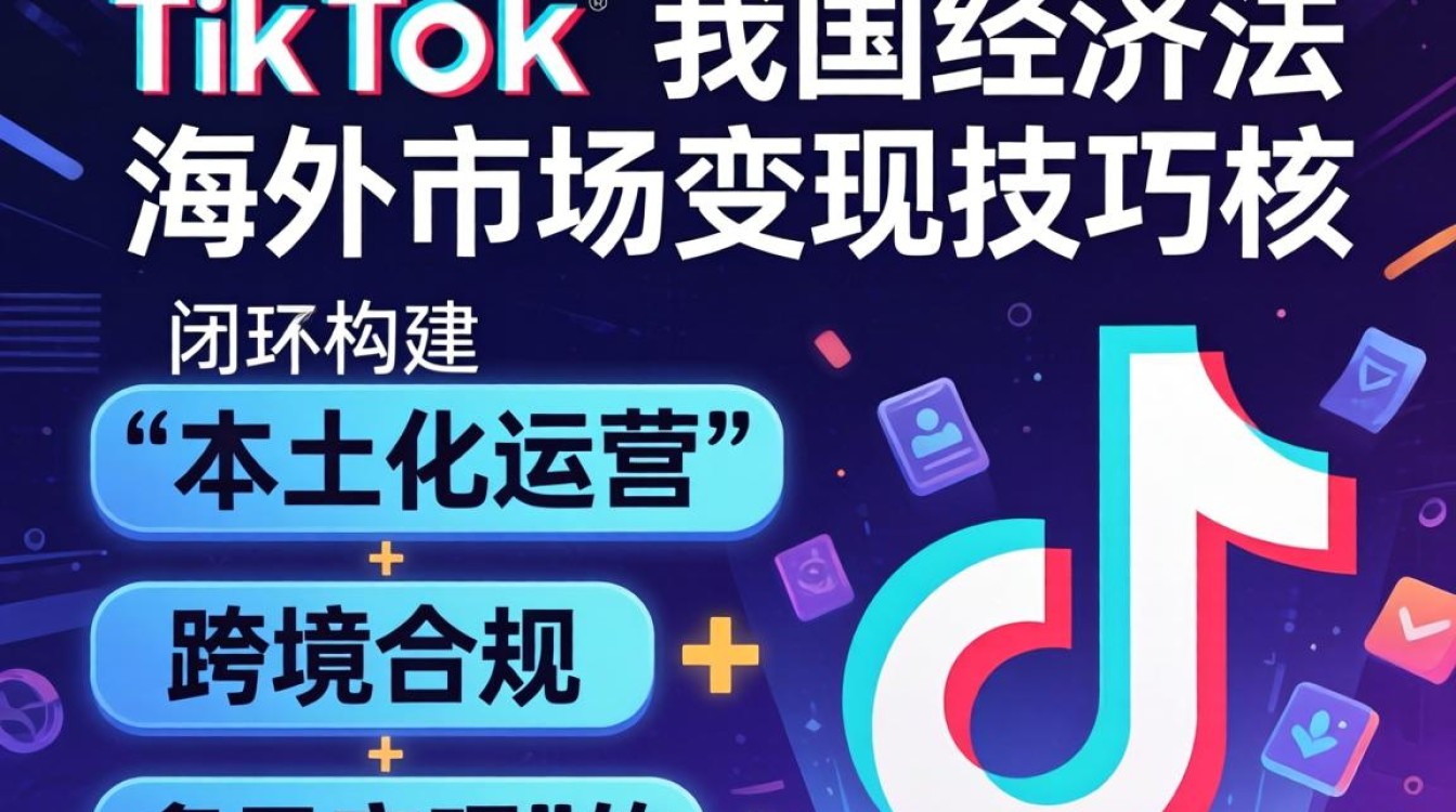 TikTok 我国经济法 海外市场变现技巧
