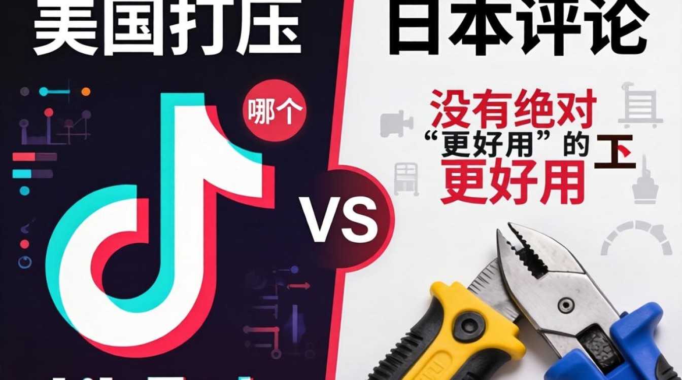 工具对比美国打压tiktok日本评论哪个更好用