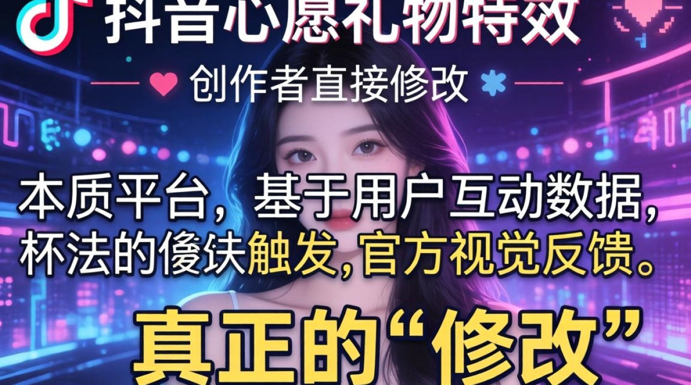 抖音怎么改心愿礼物特效