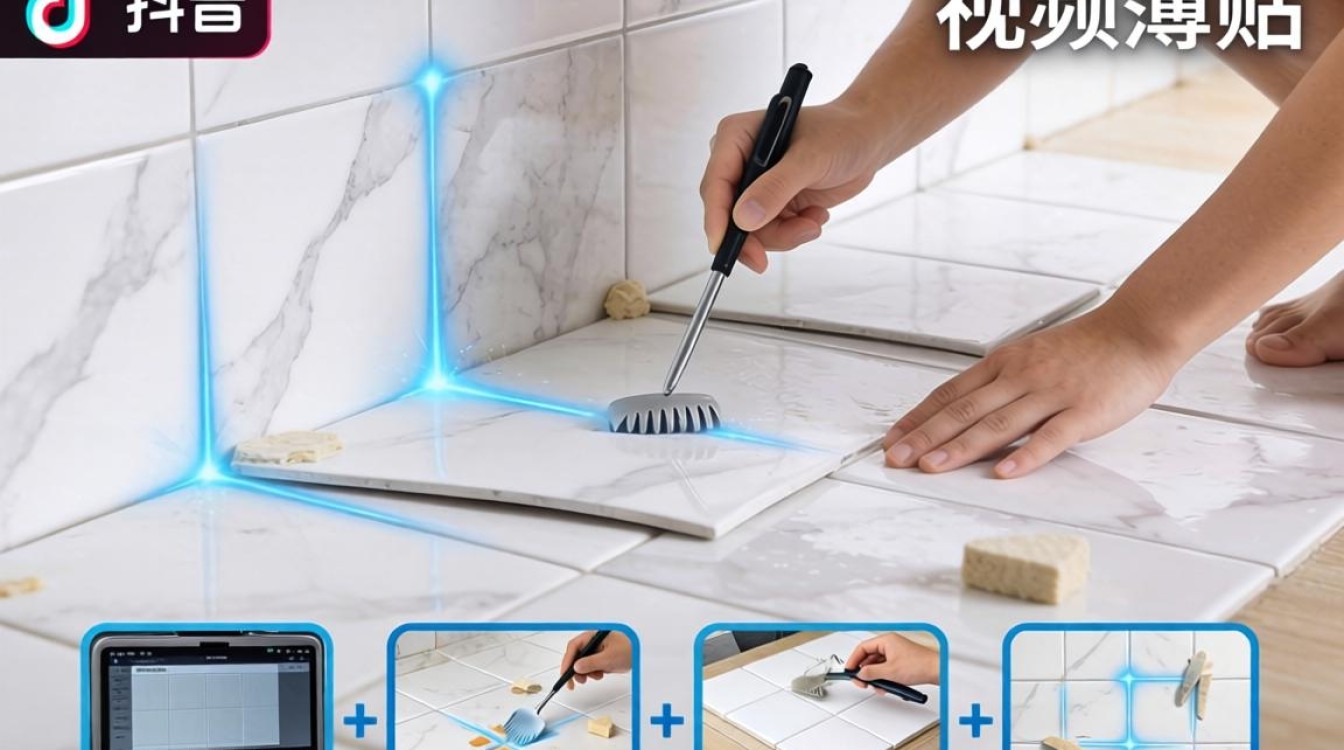 瓷砖薄贴视频拍摄技巧与店铺商品推广