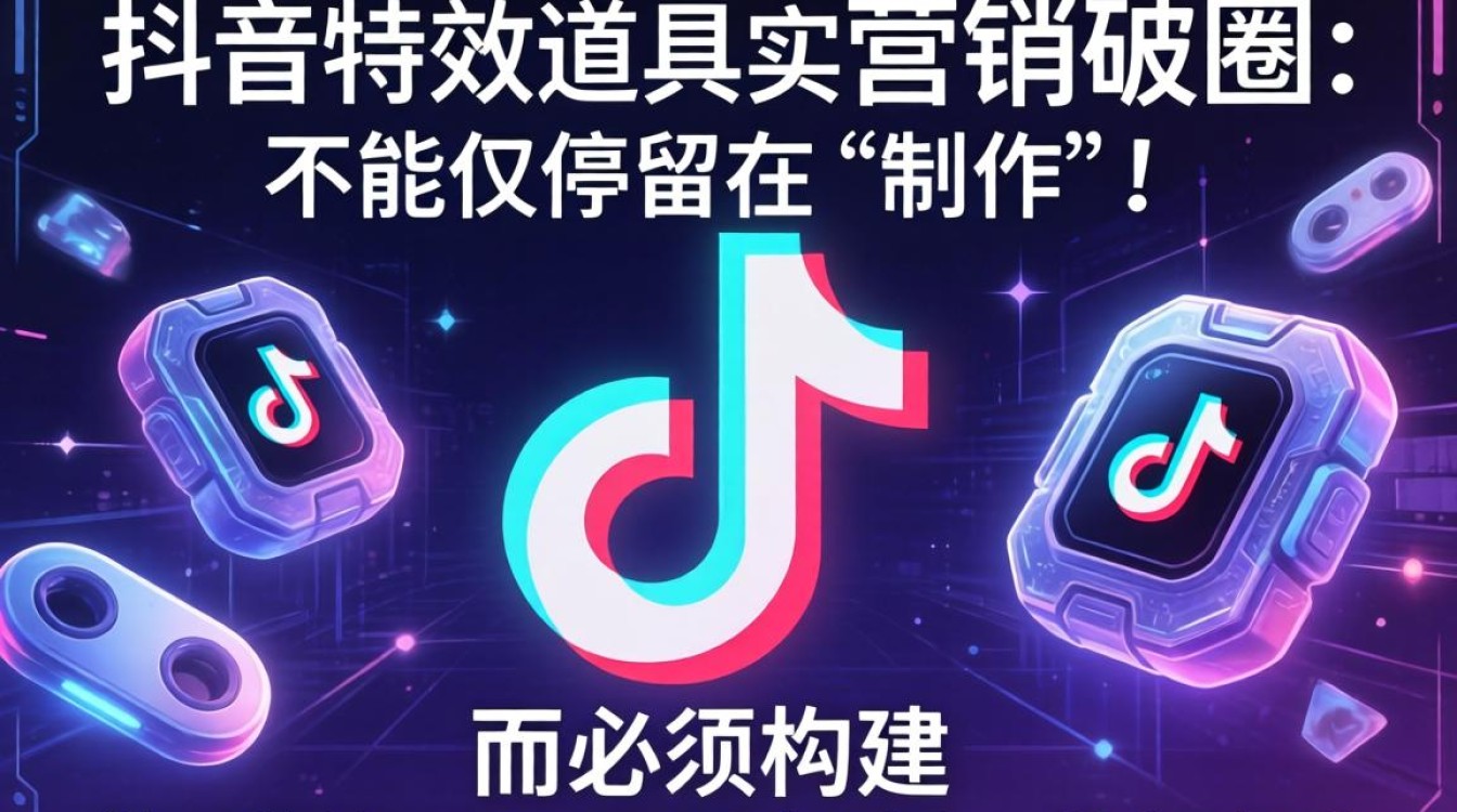 怎么做抖音特效道具模板