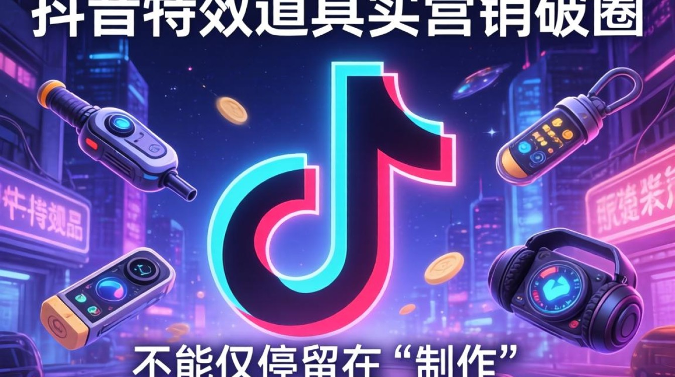 怎么做抖音特效道具模板