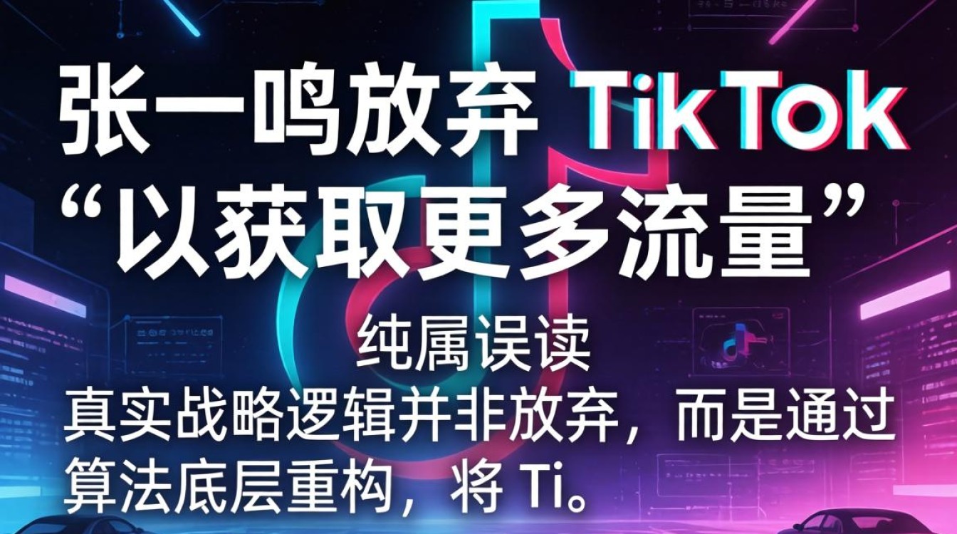 张一鸣放弃 TikTok 是真的吗