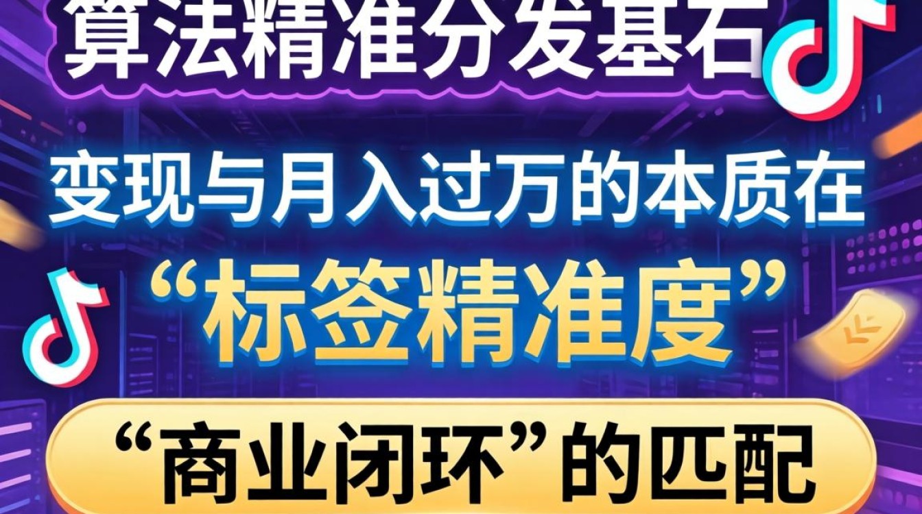 抖音标签怎么打变现技巧月入过万