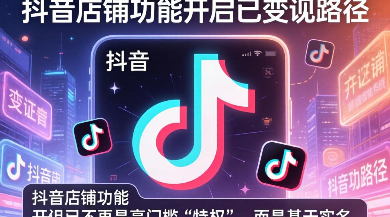 抖音上怎么打开店铺功能