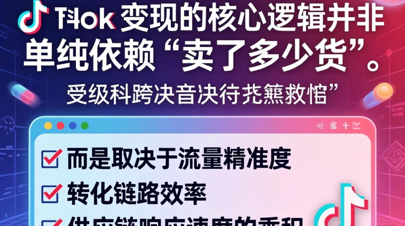 TikTok 卖了多少钱 跨境运营从入门到进阶