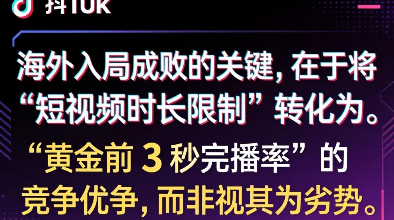 TikTok 视频时间短 海外市场入局指南