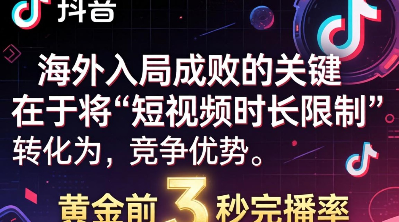 TikTok 视频时间短 海外市场入局指南