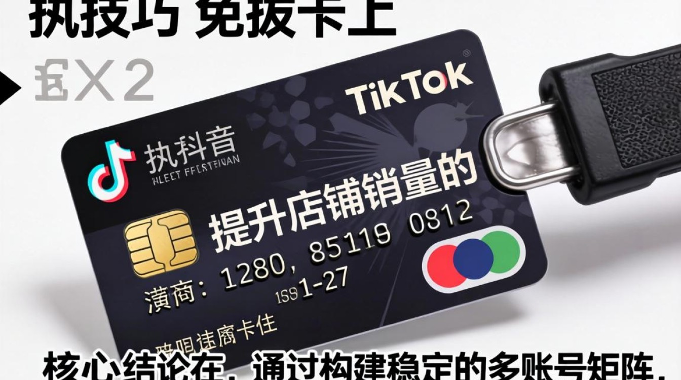 免拔卡上TikTok怎么提升店铺销量