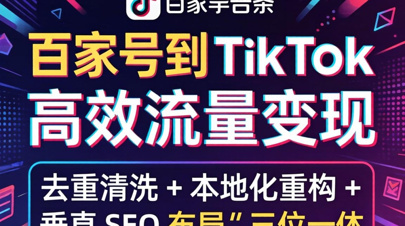 百家号搬运国内视频到 TikTok 怎么提升排名
