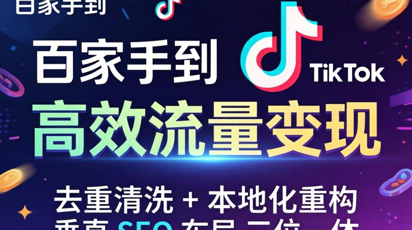 百家号搬运国内视频到 TikTok 怎么提升排名